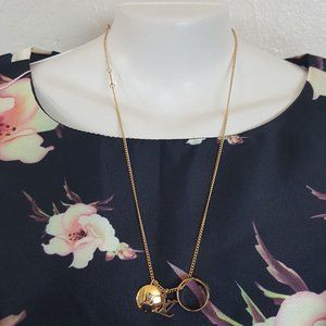 Authentic Louis Vuitton Monogram Charms Necklace